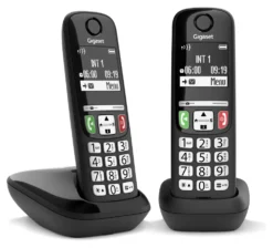 Cordless Gigaset L36852 H2816 K131 E SERIES E270 Duo Black