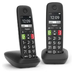 Cordless Gigaset L36852 H2901 K101 E SERIES E290 Duo Black