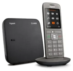 Cordless Gigaset S30852 H2804 K101 C SERIES Cl660 Gray e Black