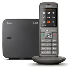 Cordless Gigaset S30852 H2804 K101 C SERIES Cl660 Gray e Black