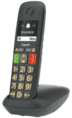 Cordless Gigaset S30852 H2901 K101 E SERIES E290 Black