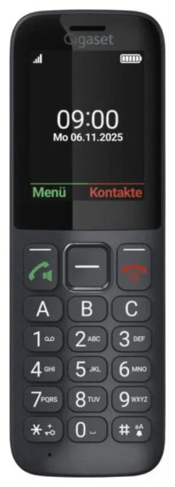 Cordless Gigaset S30853 H1236 R101 COMFORT 600 SIM Black