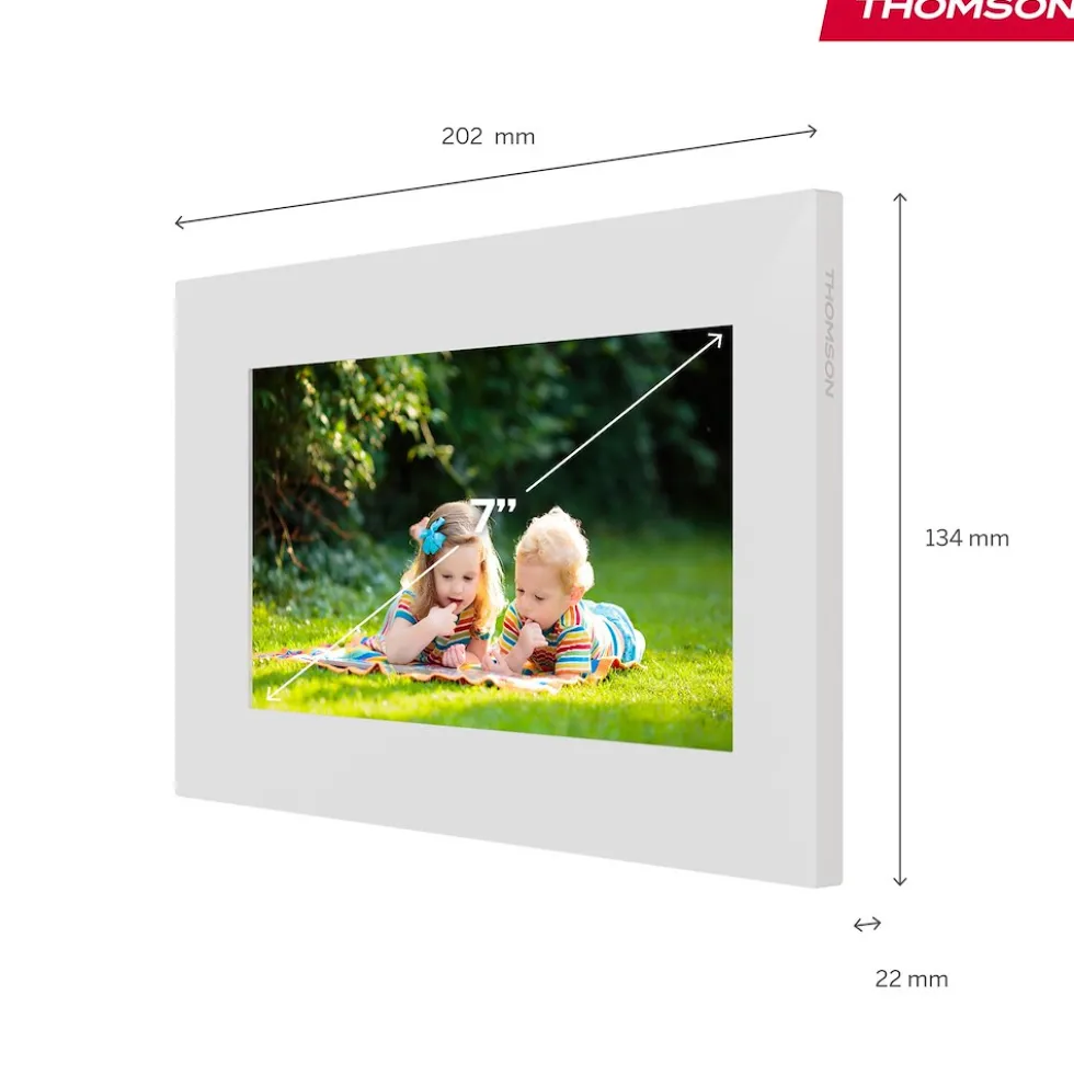 Cornice digitale Thomson F07W con touchscreen da 7 pollici