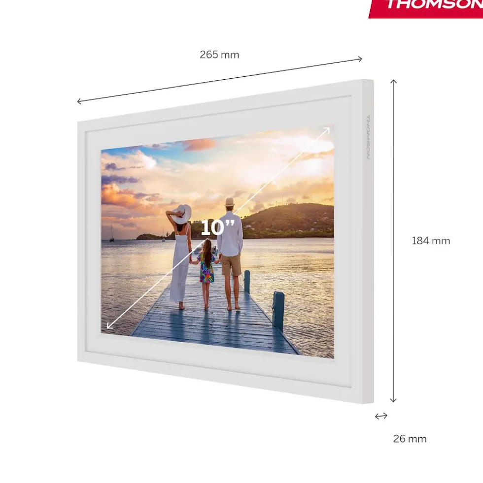 Cornice digitale Thomson F10W 10" touchscreen