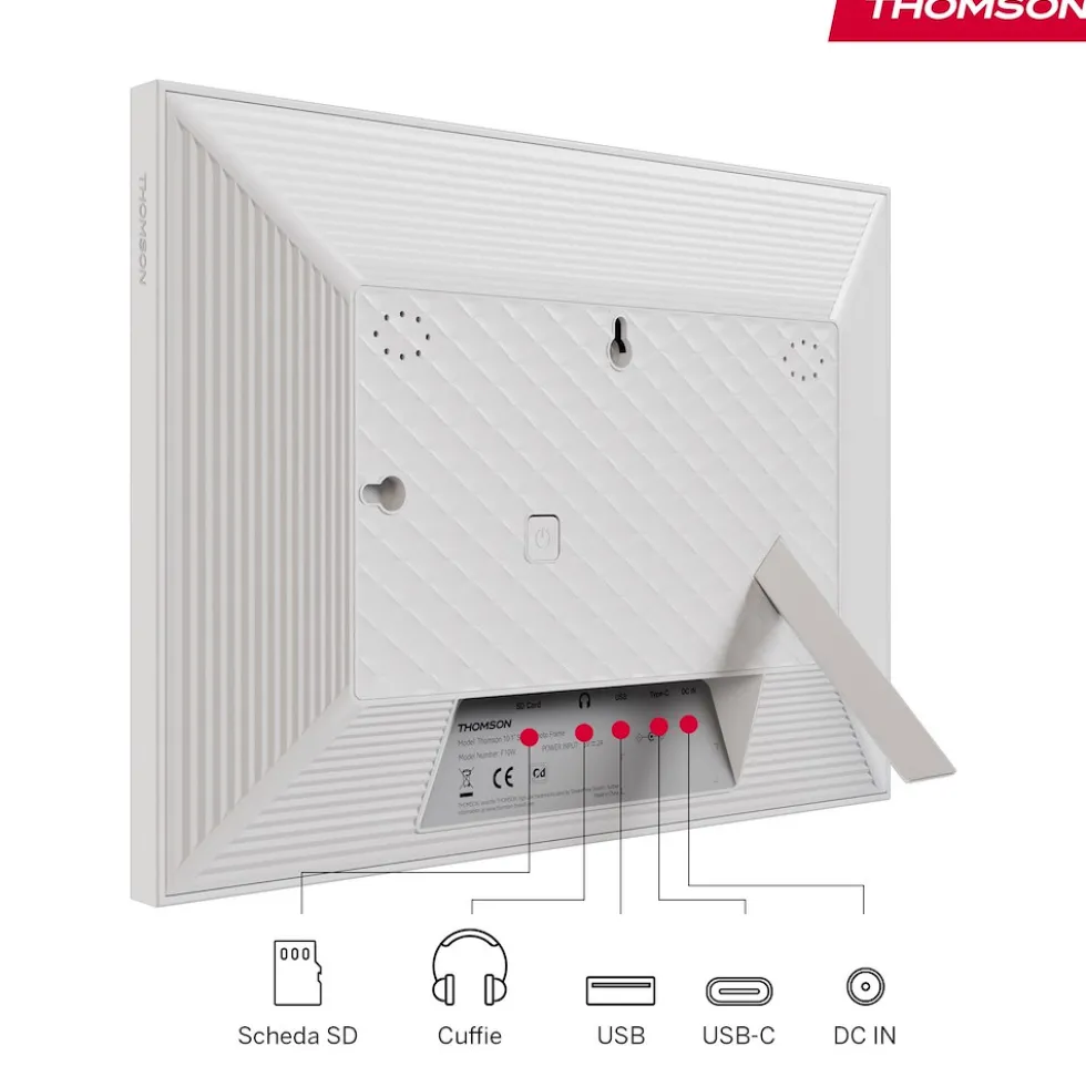 Cornice digitale Thomson F10W 10" touchscreen