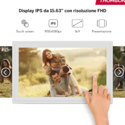 Cornice digitale Thomson F15W touchscreen 15 pollici