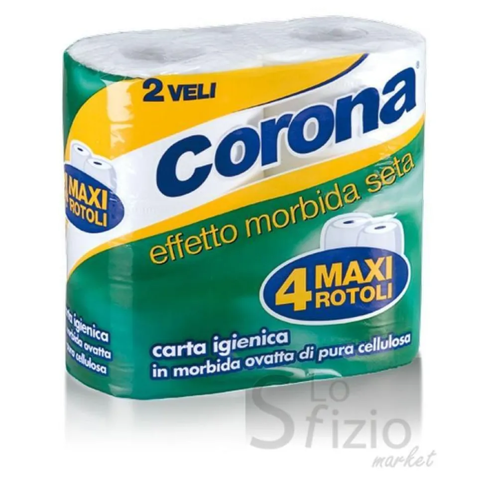 CORONA CARTA IGIENICA 4 ROTOLI