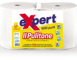 CORONA ROTOLONI CARTA 1000 PUNTI IL PULITONE COPPIA 2 BOBINE