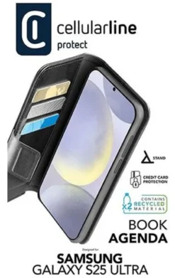 Cover Cellular Line BOOKAG2GALS25UK GALAXY AI S25 Ultra BOOK AGENDA Bl