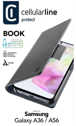 Cover Cellular Line BOOK3GALA36K GALAXY A36 ° A56 BOOK Black