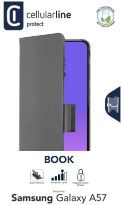 Cover Cellular Line BOOK3GALA57K GALAXY A57 BOOK Black