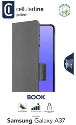 Cover Cellular Line BOOK3GALA37K GALAXY A37 BOOK Black