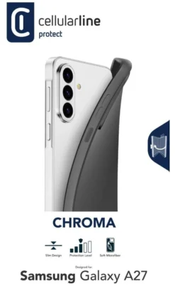 Cover Cellular Line CHROMAGALA27K GALAXY A27 CHROMA Black