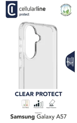 Cover Cellular Line CLEARDUOGALA57T GALAXY A57 CLEAR PROTECT Clear