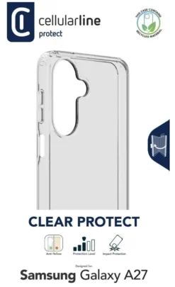 Cover Cellular Line CLEARDUOGALA27T GALAXY A27 CLEAR PROTECT Clear