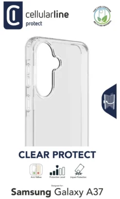 Cover Cellular Line CLEARDUOGALA37T GALAXY A37 CLEAR PROTECT Clear