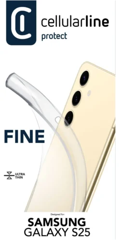 Cover Cellular Line FINECGALS25T GALAXY AI S25 FINE Clear