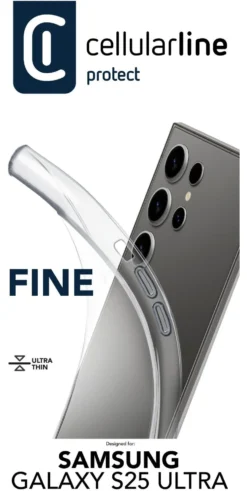 Cover Cellular Line FINECGALS25UT GALAXY AI S25 Ultra FINE Clear