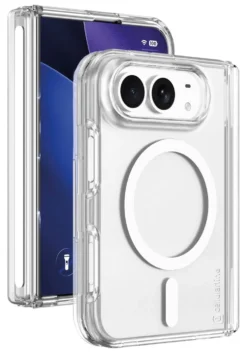 Cover Cellular Line GLOSSMAGIPH18FLDT IPHONE Duo GLOSS MAG Clear