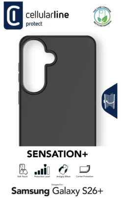 Cover Cellular Line SENSPLUSGALS26PLK GALAXY AI S26+ SENSATION+ Black