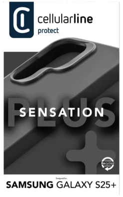 Cover Cellular Line SENSPLUSGALS25PLK GALAXY AI S25+ SENSATION+ Black
