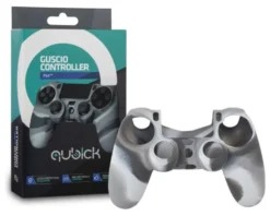 Cover gamepad Qubick ACP40102 PLAYSTATION 4 Guscio Silicone Camo