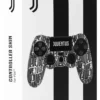 Cover gamepad Qubick COP40003 PLAYSTATION 4 Juventus Repeat White e Bl