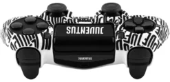 Cover gamepad Qubick COP40003 PLAYSTATION 4 Juventus Repeat White e Bl