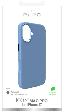 Cover Puro PUIPC1763ICOPBLU IPHONE 17 ICON MAG PRO Blue