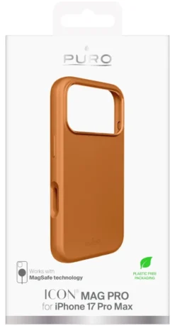 Cover Puro PUIPC17P69ICONMPORA IPHONE 17 Pro Max ICON MAG PRO Orange