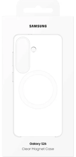 Cover Samsung EF CS942CTEGWW GALAXY AI S26 CLEAR MAGNET CASE Clear