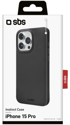 Cover Sbs TEINSTIP1561PK IPHONE 15 Pro INSTINCT Black