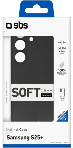Cover Sbs TEINSTSAS25PK GALAXY AI S25+ INSTINCT Black