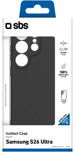 Cover Sbs TEINSTSAS26UK GALAXY AI S26 Ultra INSTINCT Black