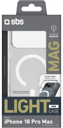 Cover Sbs TELIGMAGIP1869T IPHONE 17 Pro Max ° 18 Pro Max LIGHT MAG CAS