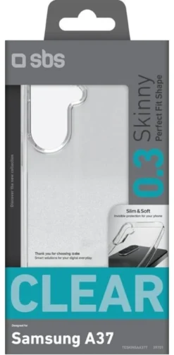Cover Sbs TESKINSAA37T GALAXY A37 SKINNY Clear