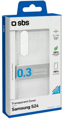 Cover Sbs TESKINSAS24T GALAXY AI S24 SKINNY Clear