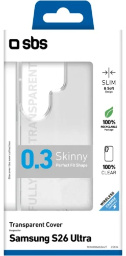 Cover Sbs TESKINSAS26UT GALAXY AI S26 Ultra SKINNY Clear