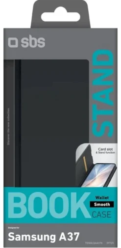 Cover Sbs TEWALSAA37K GALAXY A37 SMOOTH WALLET Black