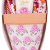 Crema mani Accentra set regalo con vaso fiori