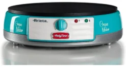 Crepiera elettrica Ariete 00C020201AR0 PARTY TIME Crepes Maker Celeste