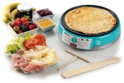 Crepiera elettrica Ariete 00C020201AR0 PARTY TIME Crepes Maker Celeste