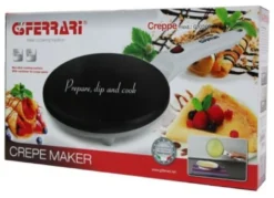 Crepiera elettrica G3 Ferrari G10306 Crepe Maker White e Black