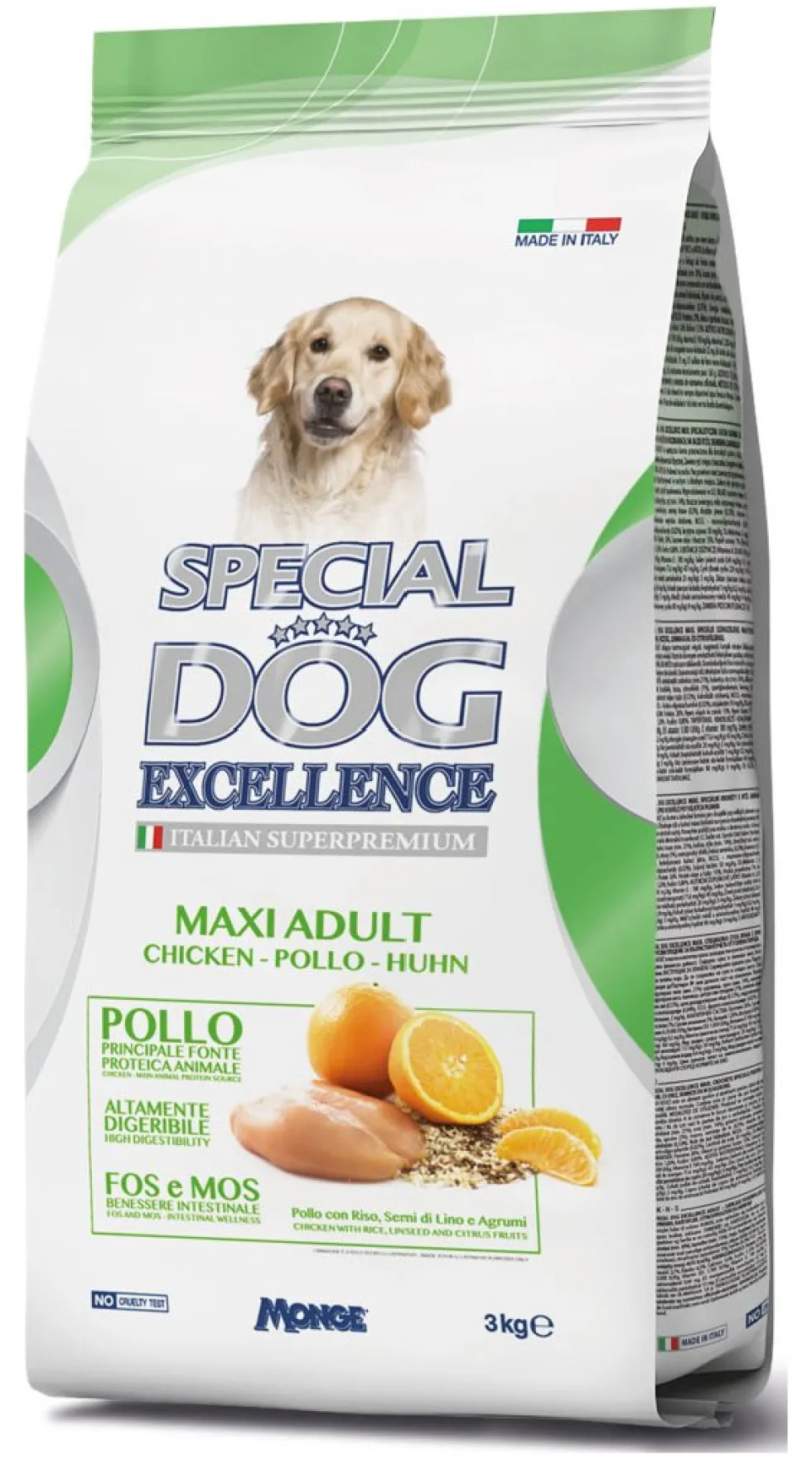 Crocchette cane Monge 6003 SPECIAL DOG EXCELLENCE
