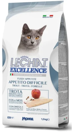 Crocchette gatto Monge 5978 LECHAT EXCELLENCE Appetito Difficile
