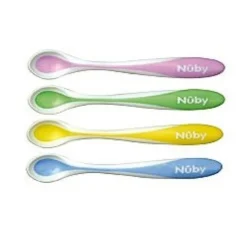 Cucchiaini infanzia termosensibili Nuby ID5277 Assortito
