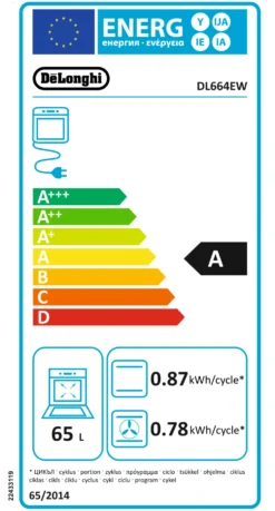 Cucina gas De Longhi DL664EW White