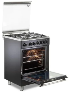 Cucina gas De Longhi PEMA 64 LSG Black