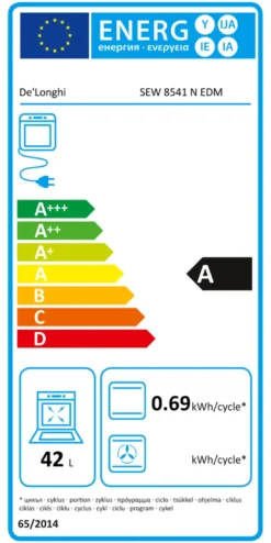 Cucina gas De Longhi SMART SEW 8541 N EDM White