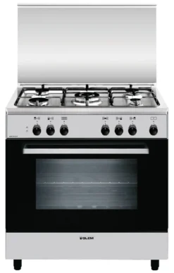 Cucina gas Glem Gas ALPHA A855EI Inox